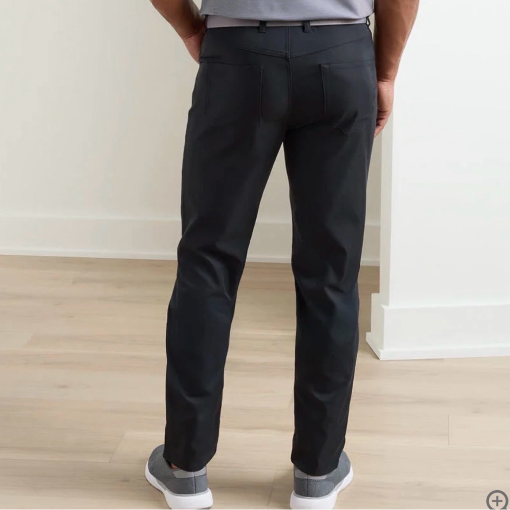 Nwt Peter Millar Men's Performance Black Pants